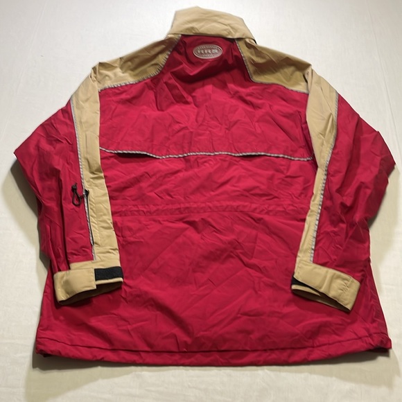Road Runner Running Jacket Women's Size L Red and Tan Gore-Tex. Pre-Owned. - Picture 9 of 10